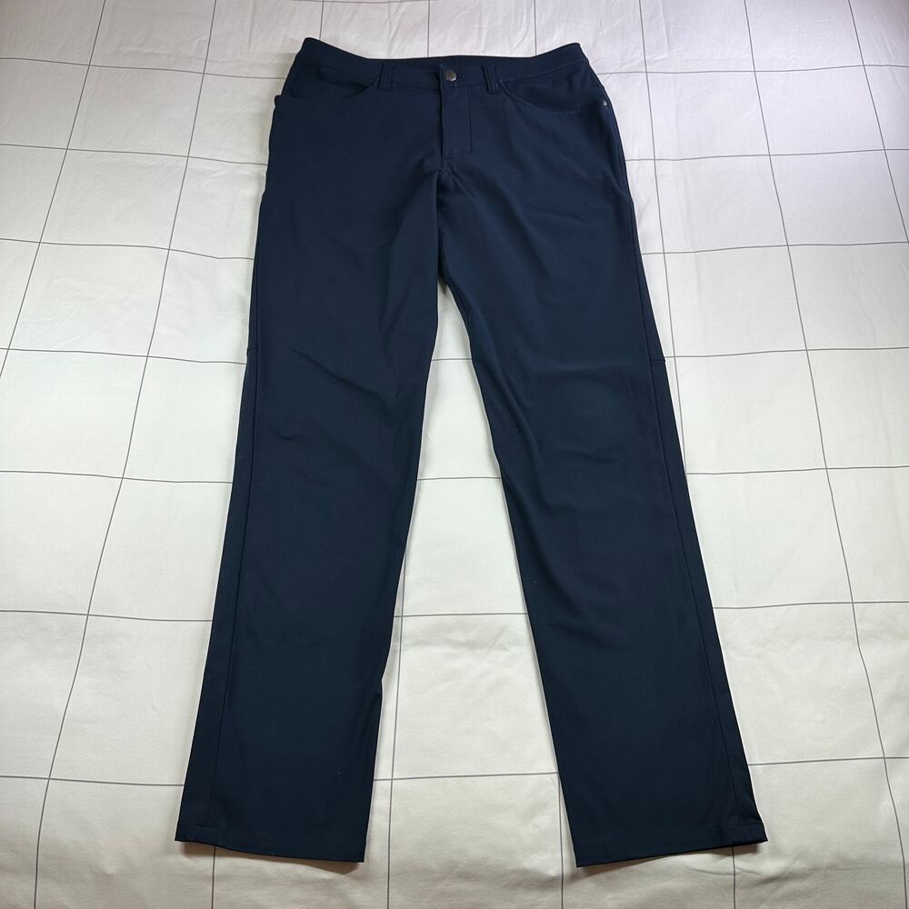 Lululemon Pants Mens 30 Blue ABC Classic Fit 5 Pocket Performance Stretch Golf